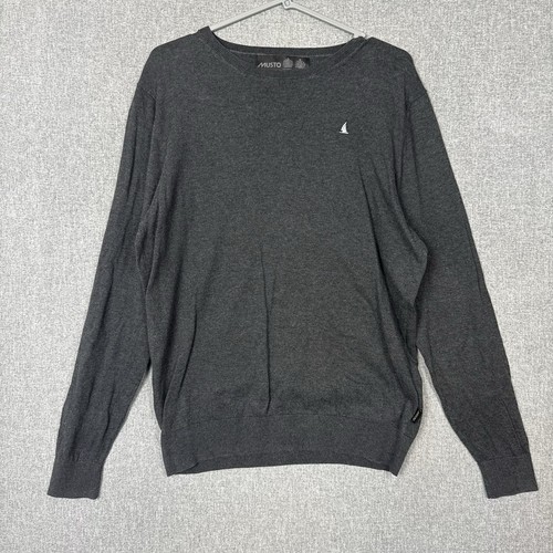 Musto jumper mens large grey - mens,
