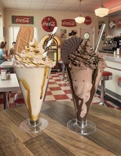 Fake Artificial Milkshakes