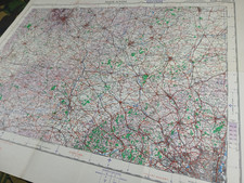 ORIGINAL WW2 RAF map entitled