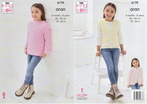 King cole aran knitting - king,
