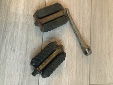 Moulton bike crank arm and 2 pedals ..parts are rusty and for restoring