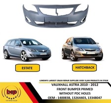 VAUXHALL ASTRA J FRONT BUMPER