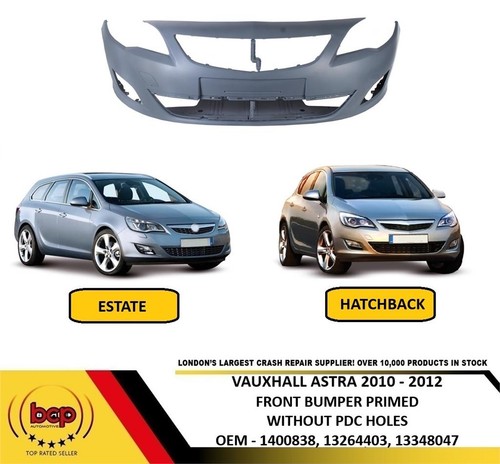 Vauxhall astra front bumper - astra, j