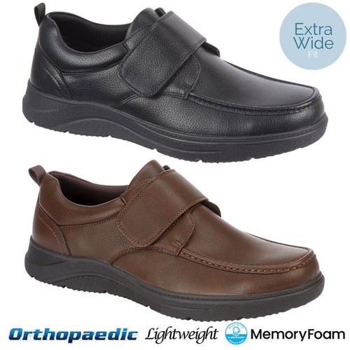 Mens wide fit walking - walking, shoes