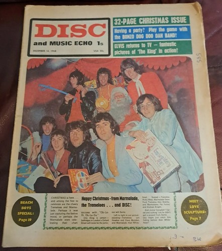 Disc and music echo newspaper - and,
