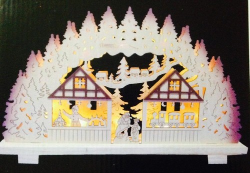 Christmas wooden light - christmas,