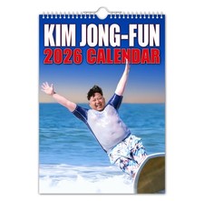 2026 Wall Calendar - Kim Jong-Fun - Funny - Quirky - Christmas - Birthday