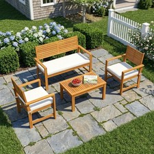 Seater wooden garden - 4,
