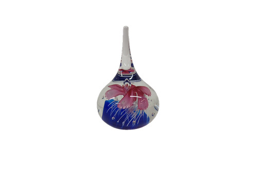 Art glass paperweight spire - paperweight,