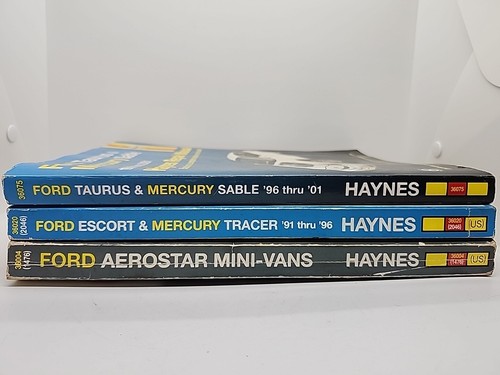 Lot haynes ford manuals - of,