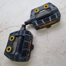 Tioga Surefoot Flat Mountain Road Bike Pedals retro Pair of