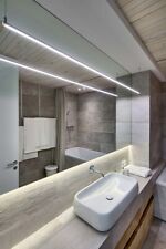 Large Wall Mirror 4mm Safety Backed Bevelled Glass Home Gym Dance Studio 5Ft ...