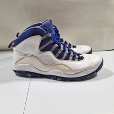 6198) Nike Air Jordan 10 X Retro TXT Old Royal White Basketball Men’s Size 12