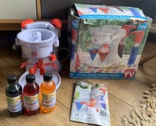 Neo White Ice Shaver Snow Cone Slushy Drinks Cocktails Machine Electric Maker  .