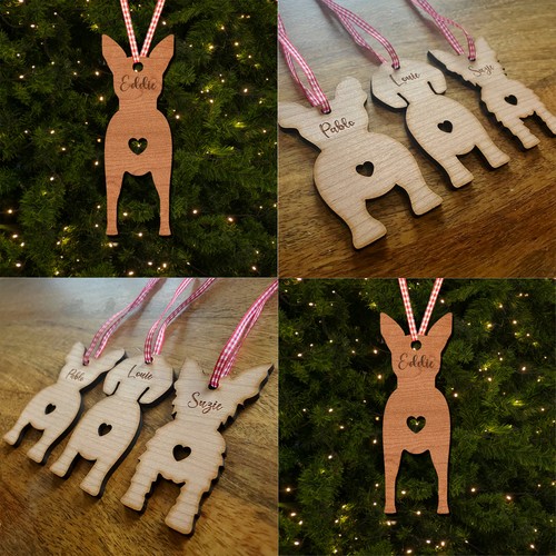 Miniature pinscher dog bauble - pinscher,