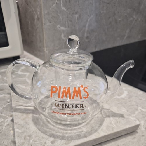 Pimm winter glass teapot - glass,