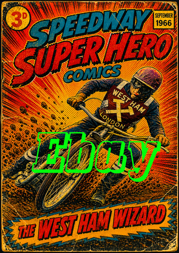 West ham speedway - speedway, book