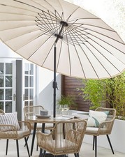 2.7m Shanghai Parasol, Adjustable Tilting Garden Shade /Umbrella