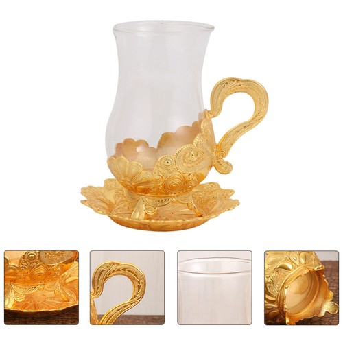 Zinc alloy glass cup set - alloy,