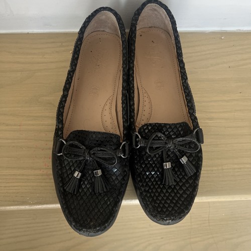Footglove black leather - black,