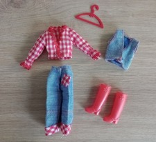 Vintage 1970s  Mary Quant Daisy Doll Buster 4 Piece Outfit Plus Coat hanger