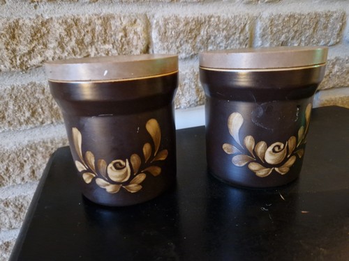 Vintage retro brown - brown, denby