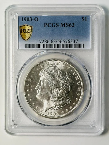 1903 morgan silver dollar - o,