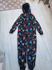 Sonic The Hedgehog All In One/One Piece/Pyjamas Size 11-12 Years