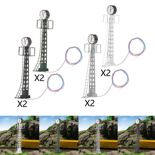 2pcs model railway lights - model, ho