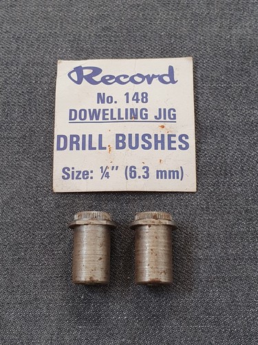 Drill bushes for record - for,