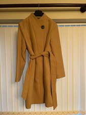 M&S long coat beige (petite)