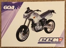 CCM 604R ROADBIKE Sales Specification Leaflet c1998