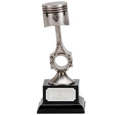 Personalised Engraved Emblem Piston Great Player Team Award