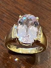 Heavy 18ct Gold Kunzite &