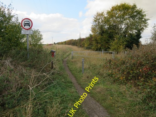 Photo 6x4 ashwell street - ashwell, from