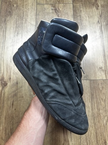 Maison margiela black - maison, leather