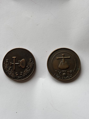 Lodge masonic mark token - lodge,