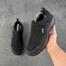 SKETCHERS DUAL-LITE Mens Trainers Black Size UK 9 EU 43 Walking Memory Foam