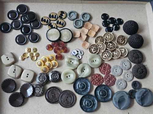 Vintage buttons sets - sets, various