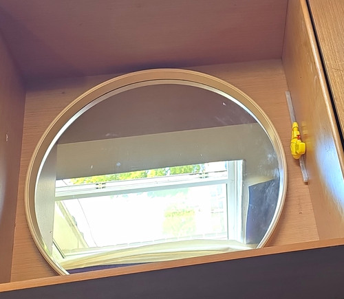 Wood dressing table - wood, with