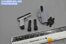 ES06026 1/6 Special Forces Snow Field Operation Gear Pistol+ Holster Model 12''