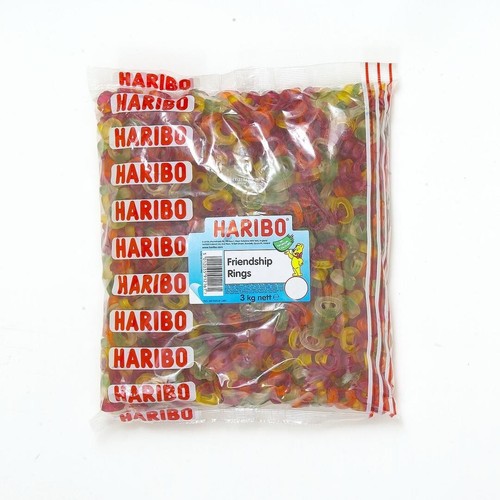 Haribo friendship rings 3kg - haribo,