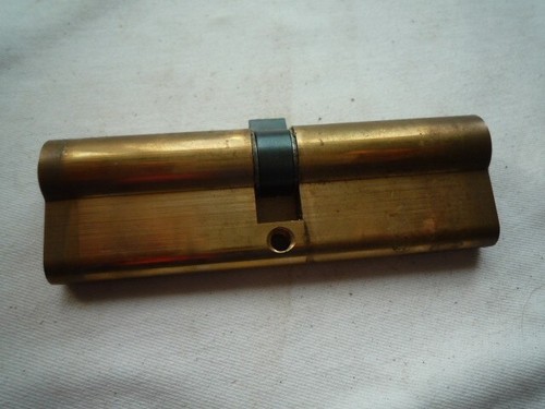 Vintage solid brass lock - vintage,