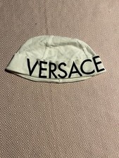 versace sport beanie hat white size L