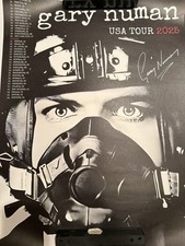 Gary Numan OFFICIAL signed