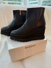 Russell & Bromley Blade Ankle Boots Size 5 New With Box