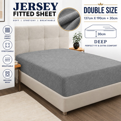 100 cotton fitted sheet 30cm - 100%,