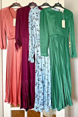 Bnwt ghost satin midi - bnwt, m&s