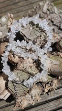 Beautiful Herkimer Diamond Quartz Bracelet  Adjustable 