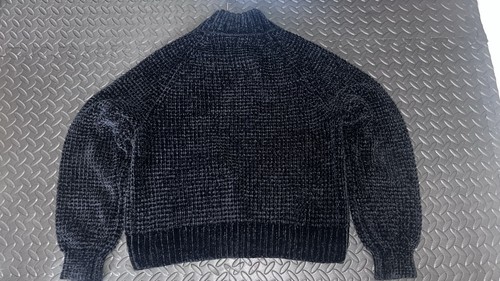 Divided chenille mock neck - divided,